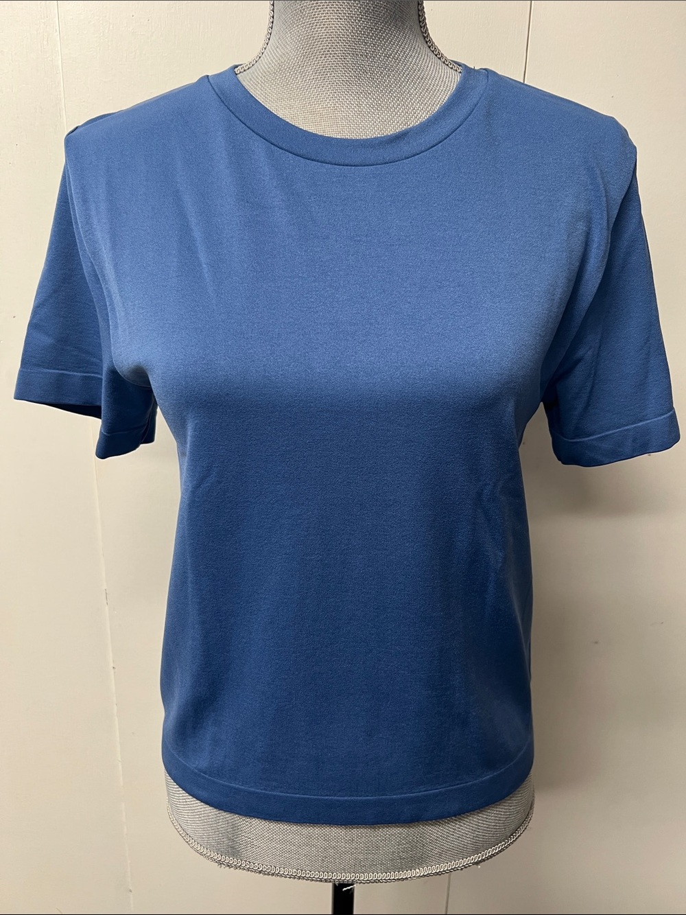 a new day Blue Short Sleeve Crewneck Tee